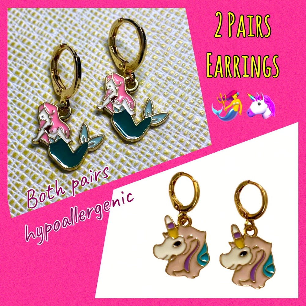 Cutesy Huggie Earrings Set